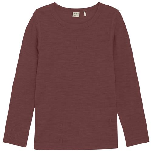 Se Celavi Langærmet T-shirt Wild Ginger Melange | Brun | 130 cm ved Babyshop