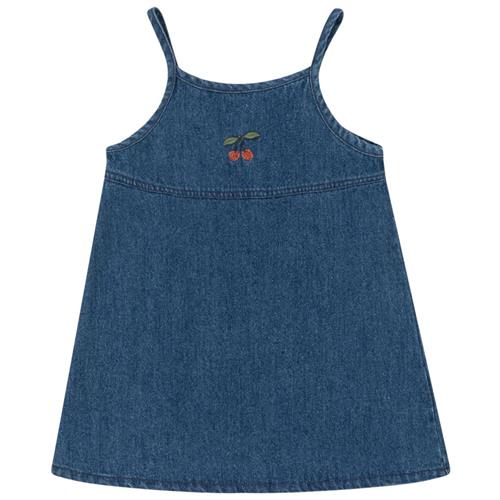 Se Konges Sløjd Magot Strap Kjole Denim Blue | Blå | 18 months ved Babyshop