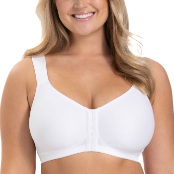 Se Miss Mary of Sweden Miss Mary Keep Fresh Front Closure Bra Bh Hvid B 80 Dame ved Timarco