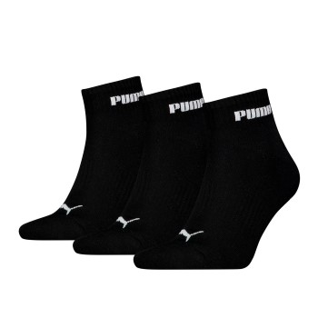 Puma Strømper 3P Unisex New Generation Cushioned Quarter Sock Sort Str 43/46