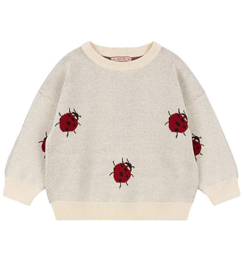 Se Konges SlÃ¸jd Bluse - Strik - Lapis - Ladybug ved KidsWorld