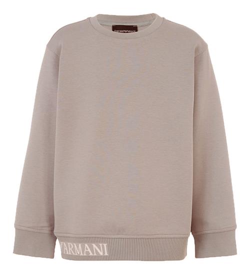 Se Emporio Armani Emporio Armani Sweatshirt - Incenso ved KidsWorld