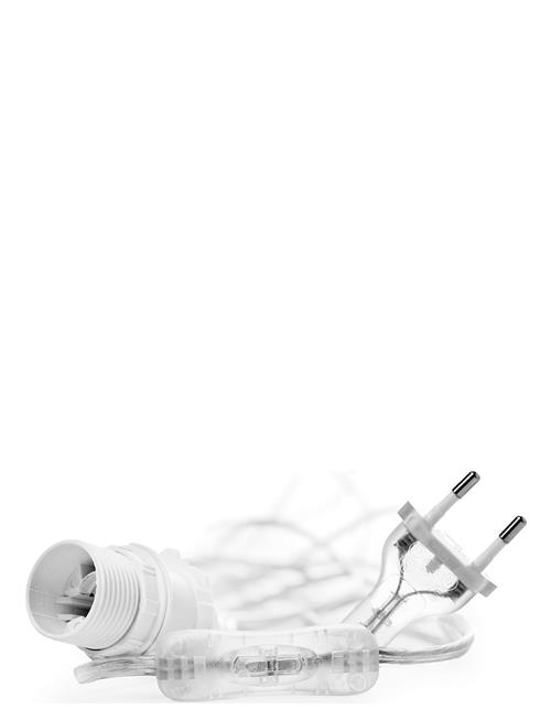 Watt & Veke Cable 5M Transparent With Switch Watt & Veke White