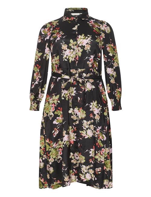 Kaffe Curve Kcnatalia Shirt Dress Kaffe Curve Black