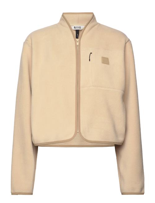 Rains Durban Short Fleece Jacket T1 Rains Beige