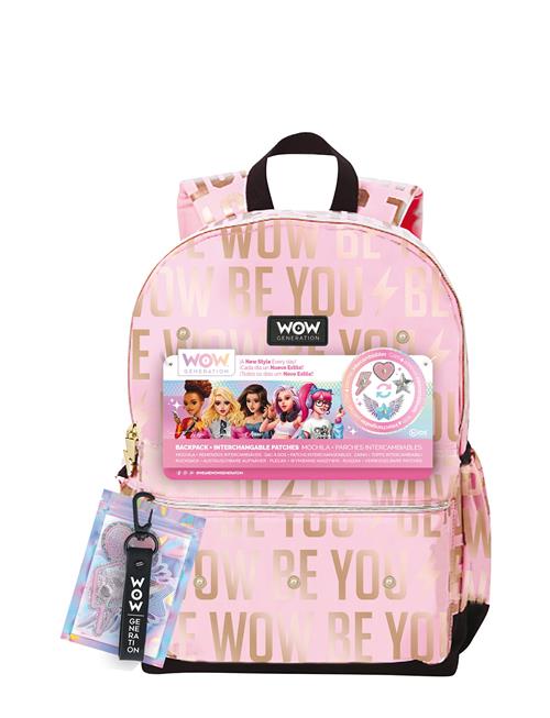 WOW Generation Wow® Generation, Backpack W/Patches, 40 X 30 Cm WOW Generation Patterned