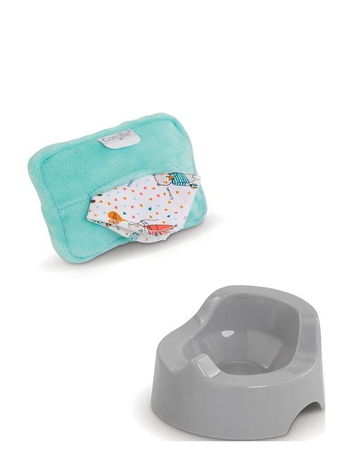 Corolle Cor. Mpp 12/14" Potty And Wipe Corolle Patterned