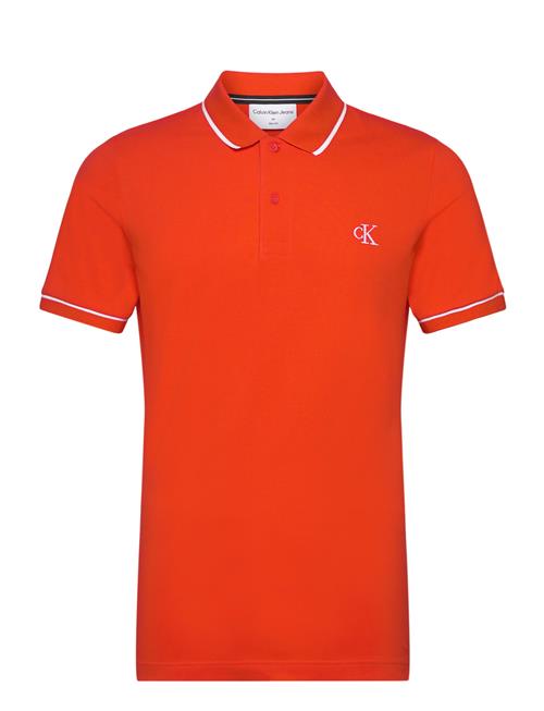 Calvin Klein Jeans Tipping Polo Calvin Klein Jeans Red