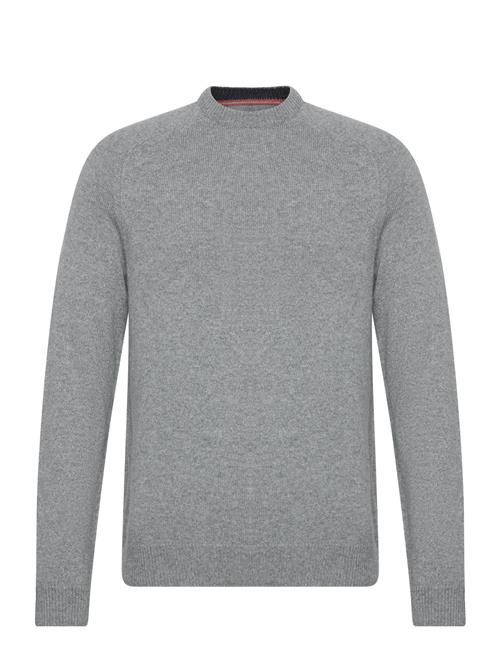 Se ONLY & SONS Onsedward Reg 7 Wool Crew Knit ONLY & SONS Grey ved Booztlet