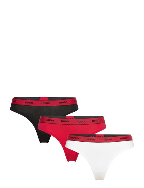 HUGO Triplet Thong Stripe HUGO Red