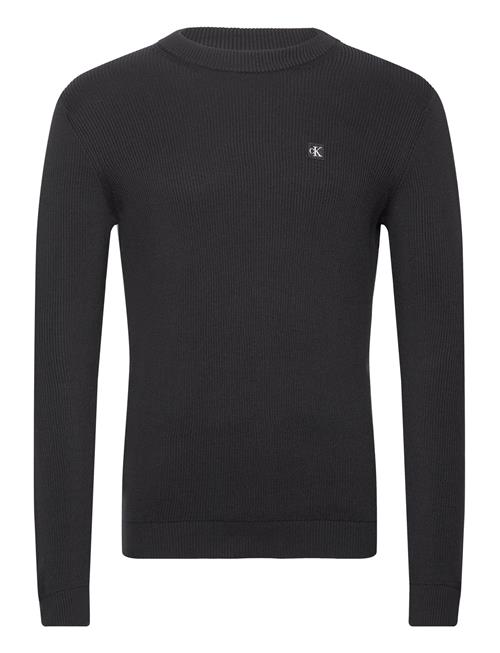 Calvin Klein Jeans Ck Embro Badge Sweater Calvin Klein Jeans Black