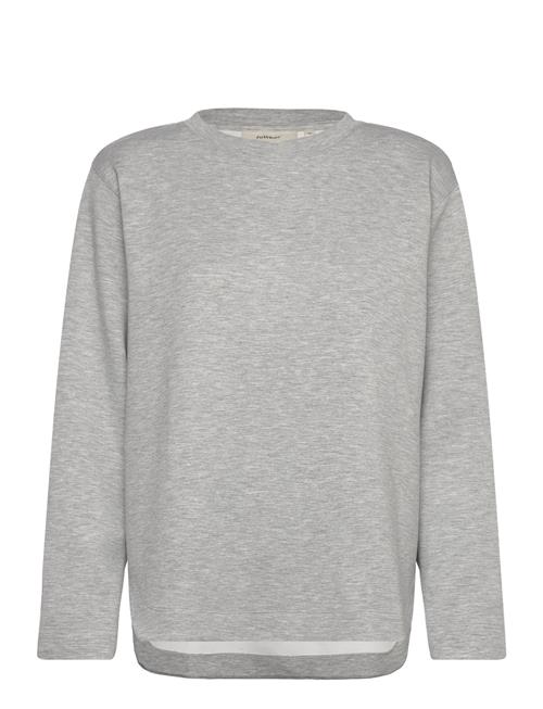 Se InWear Gincentiw Melange Crewneck InWear Grey ved Booztlet