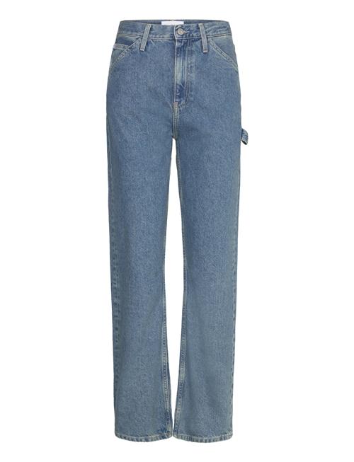 Calvin Klein Jeans High Rise Straight Calvin Klein Jeans Blue