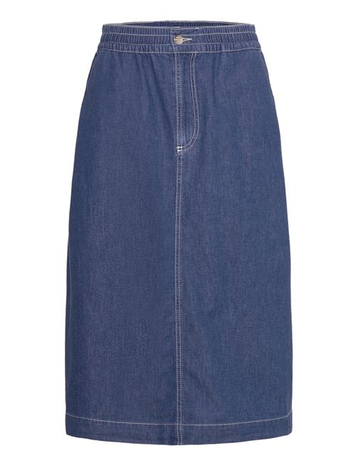 Mads Nørgaard Air Denim Luni Skirt Mads Nørgaard Blue