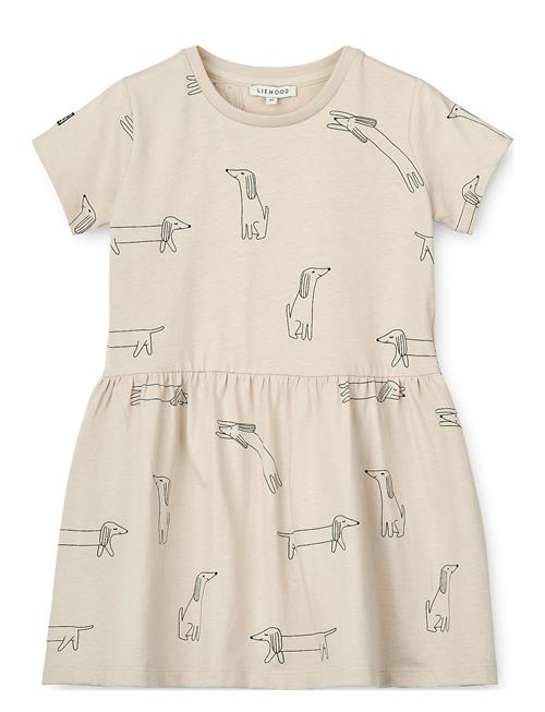 Liewood Lima Printed Shortsleeve Dress Liewood Cream