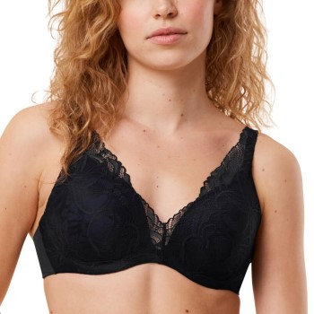 Triumph Bh Body Make-Up Illusion Lace WP Sort B 75 Dame