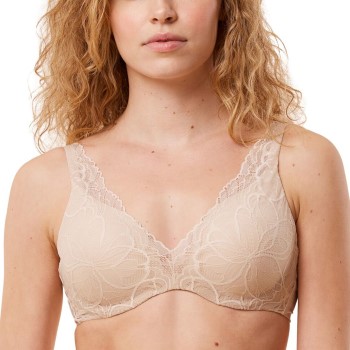 Triumph Bh Body Make-Up Illusion Lace WP Beige B 80 Dame