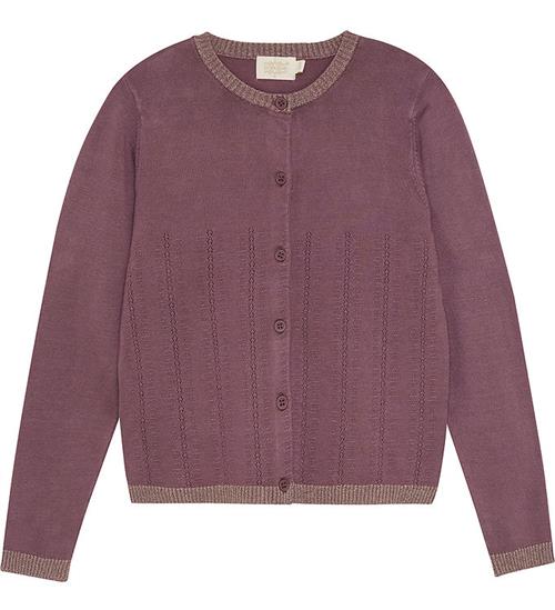 Se Creamie Cardigan - Pointelle - Flint ved KidsWorld