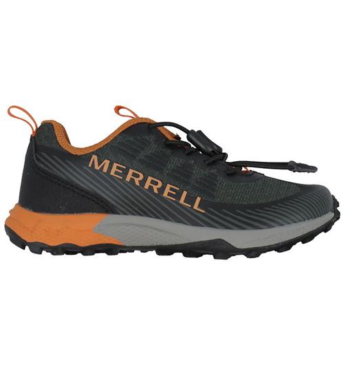 Se Merrell Merrell Sko - Agility Peak - Olive/Black/Orange ved KidsWorld