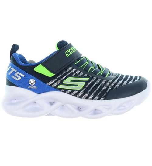 Skechers Skechers Sko m. Lys - Twisty Brights - Navy/Blue