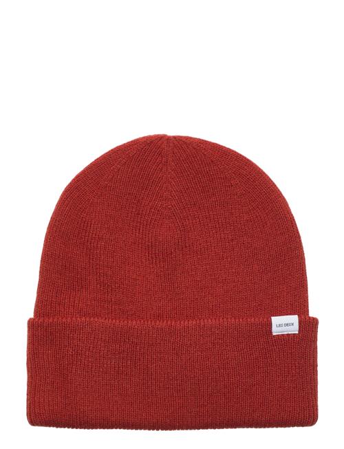 Se Les Deux Wayne Wool Beanie Les Deux Red ved Booztlet