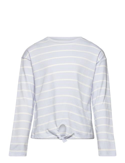 Se Mango Knot Striped T-Shirt Mango Blue ved Booztlet