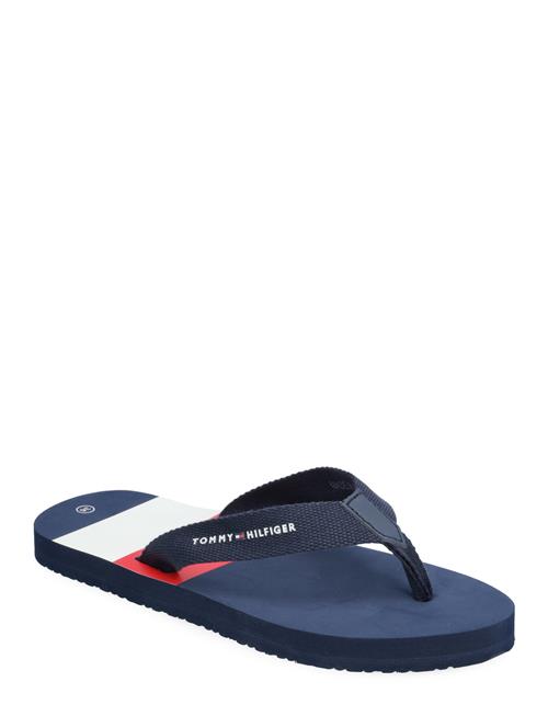 Se Tommy Hilfiger Stripes Flip Flop Tommy Hilfiger Patterned ved Booztlet