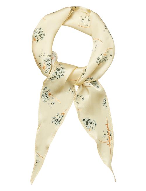 Se Becksöndergaard Madalena Diamond Scarf Becksöndergaard Yellow ved Booztlet