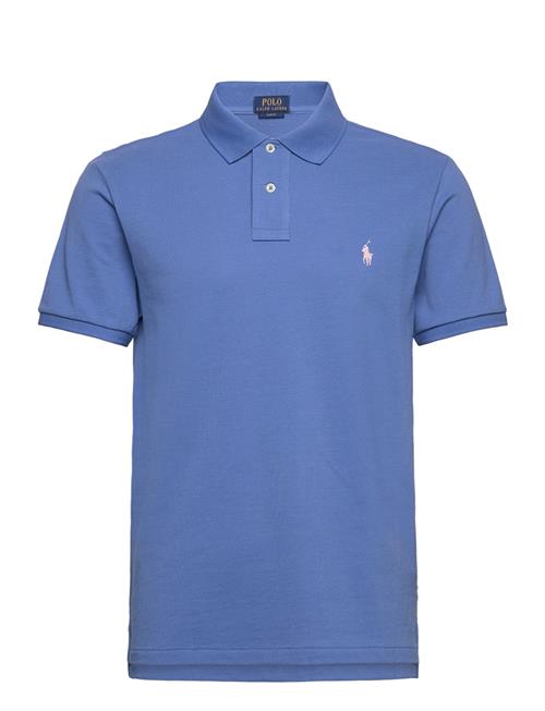 Polo Ralph Lauren Slim Fit Mesh Polo Shirt Polo Ralph Lauren Blue