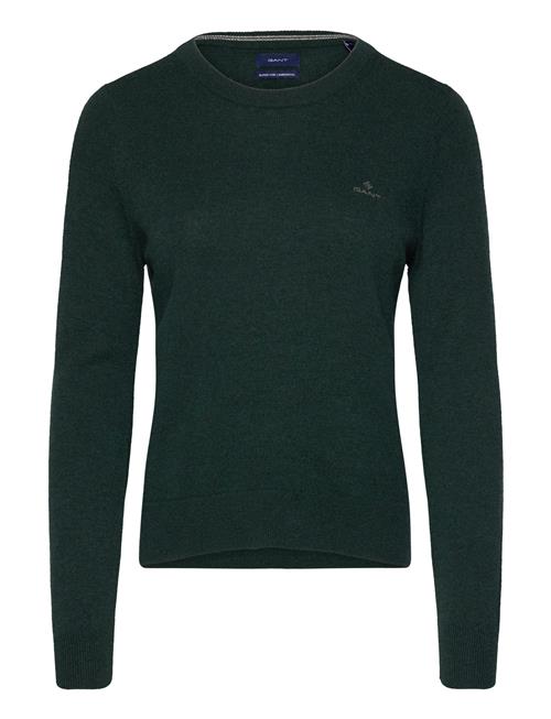 D1. Superfine Lambswool C-Neck GANT Green