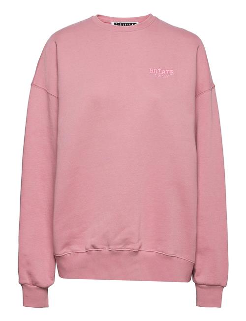 ROTATE Birger Christensen Iris Crewneck ROTATE Birger Christensen Pink