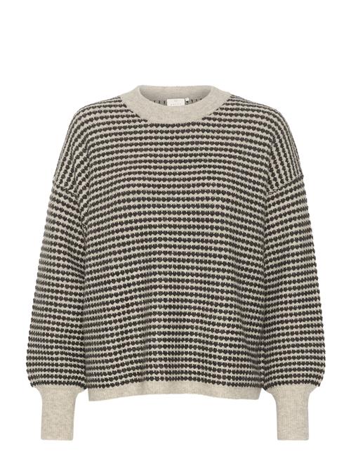 Kaffe Kaellery Knit Pullover Kaffe Grey