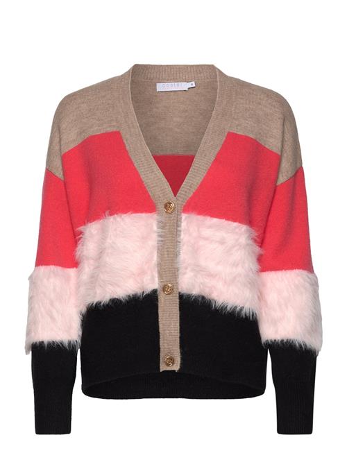 Coster Copenhagen Colorblock Knit With Furry Sleeves Coster Copenhagen Pink