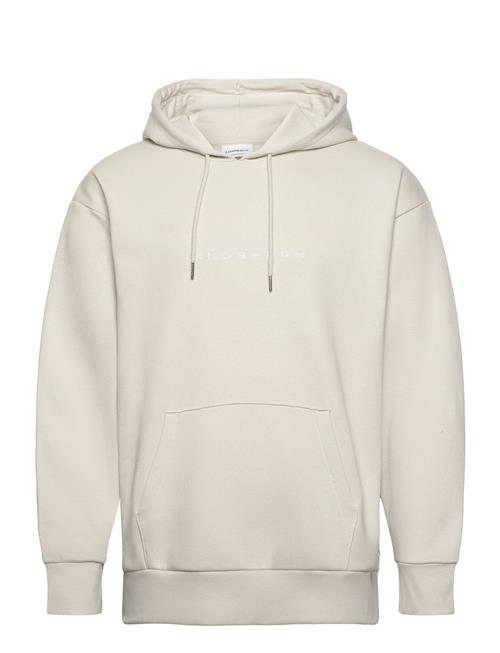 Se Lindbergh Over D Brand Carrier Hoodie Lindbergh Cream ved Booztlet