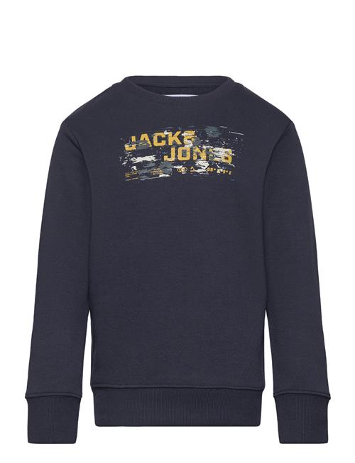 Jack & Jones Jcooutdoor Logo Sweat Crew Neck Mni Jack & J S Navy