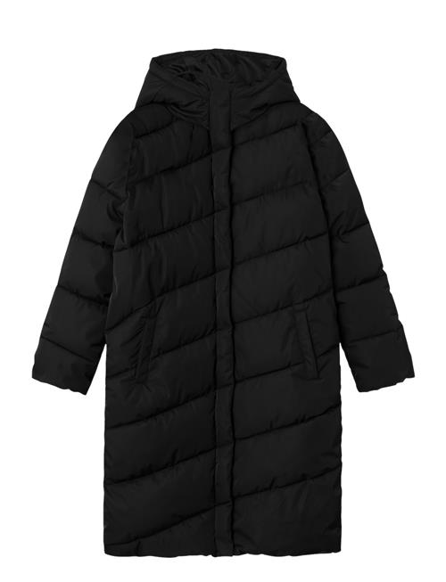 Se LMTD Nlfmyis03 Long Jacket Bias W Hood Fo LMTD Black ved Booztlet