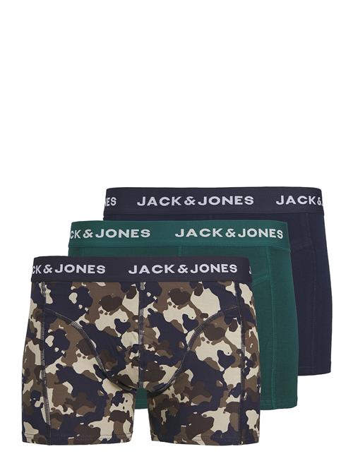 Jack & Jones Jaccamoflage Trunks 3 Pack Jnr Jack & J S Patterned