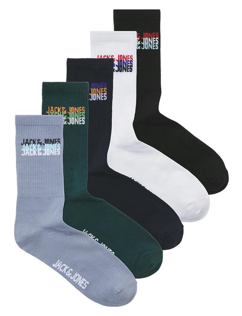 Jack & Jones Jaccyber Tennis Socks 5 Pack Jnr Jack & J S Patterned