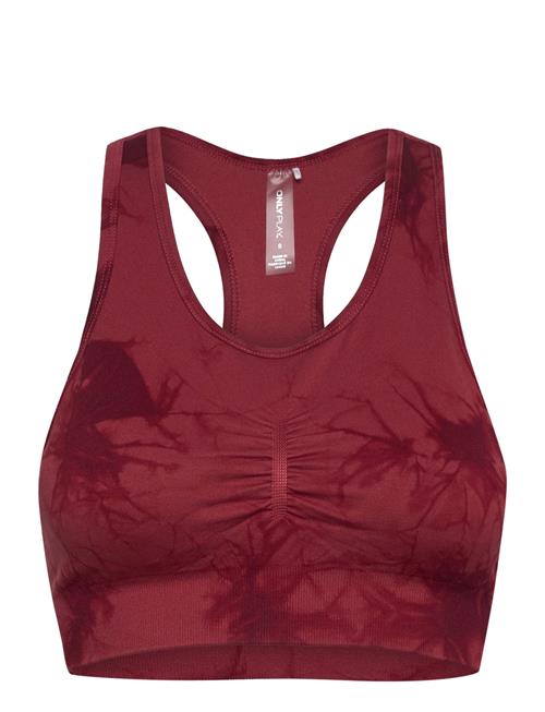 Onpdaisy-2-Tie Seam Bra Only Play Burgundy