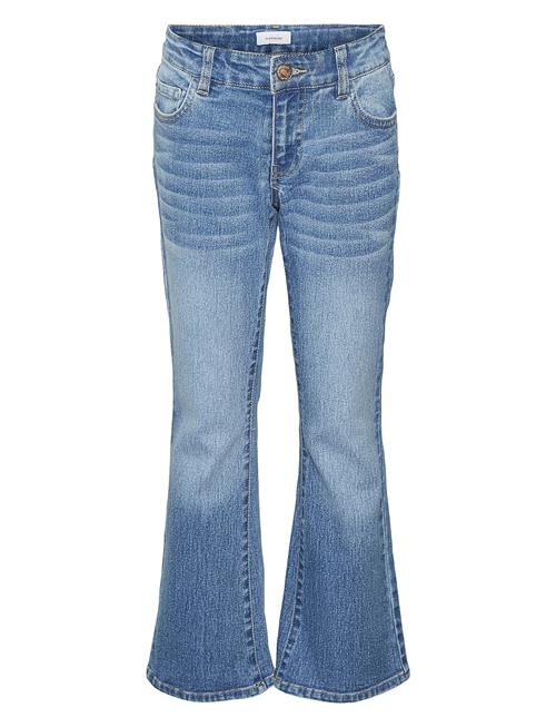 Se Vero Moda Girl Vmriver Hr Flared Dnm Jeans Yo358 Girl Vero Moda Girl Blue ved Booztlet