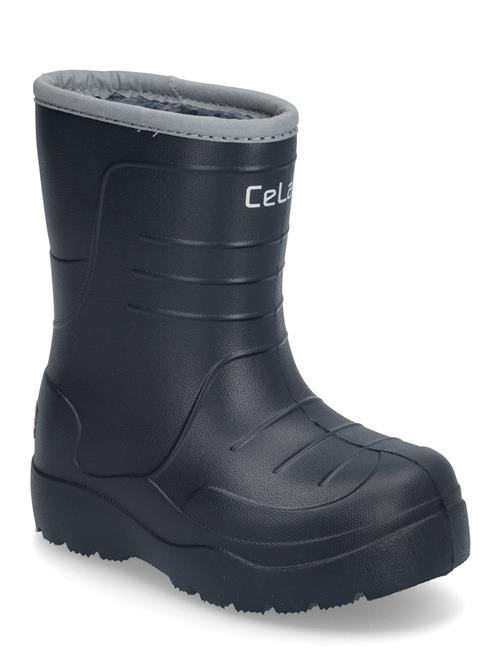 CeLaVi Thermal Wellies - Embossed CeLaVi Navy