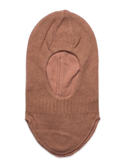 Balaclava - Knitted CeLaVi Brown