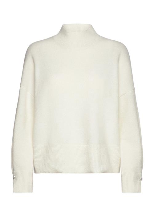 Kezia Pearl Cuff Detail Jumper French Connection White