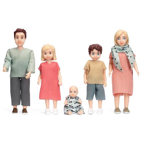 Lundby Charlie Family Dukke-sæt | Lyserød | 3-6