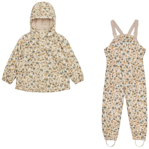 Se Konges Sløjd Palme Regnsæt Safari | Beige | 2 years ved Babyshop