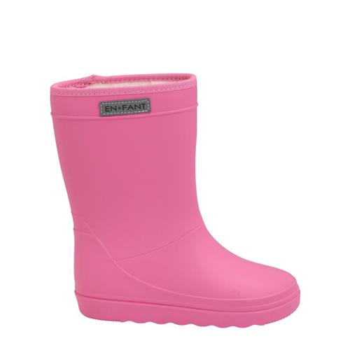 Se EnFant Thermo Boots Solid  Carmine Rose | Lyserød | 28 EU ved Babyshop