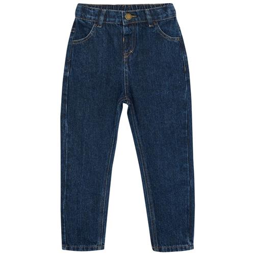 Se EnFant Jeans Dark Blue Denim | Marine blå | 104 cm ved Babyshop