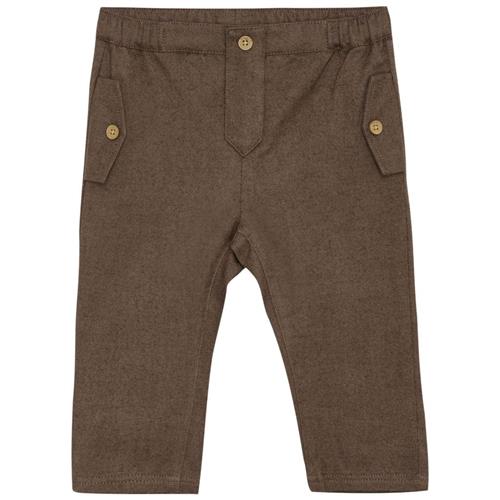 Se EnFant Pants Woven  Chocolate Brown | Brun | 62 cm ved Babyshop