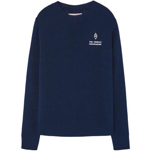 The Animals Observatory Bull Trøje Navy 4 Y  Marineblå  4 år  Unisex
