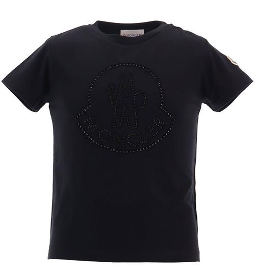 Moncler Moncler T-shirt - Sort m. Similisten